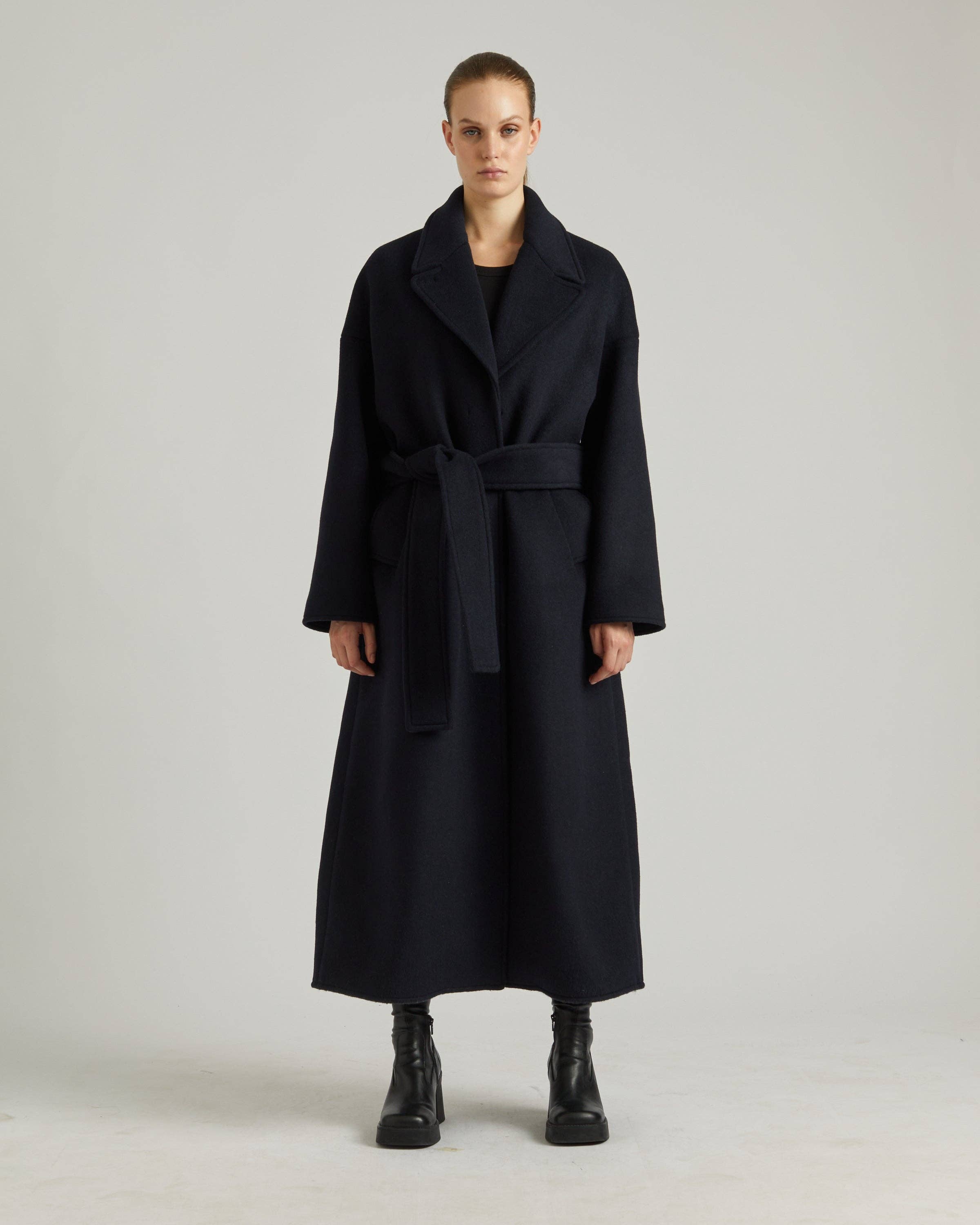 Odette Women's Wool Coat – The Lazy Bone Society
