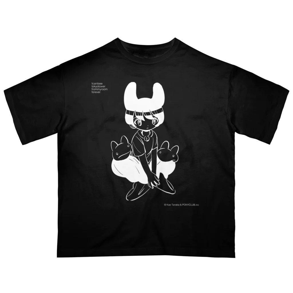 田中かえさんのTシャツ（白プリント） / PONYCLUB.inc ( ponyclub )の