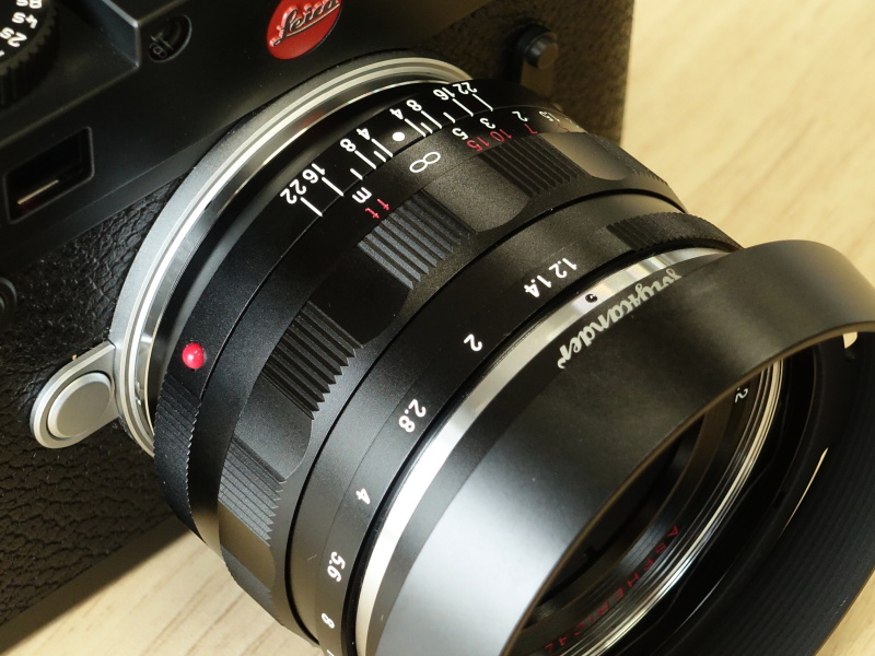 Voigtlander NOKTON 40mm f/1.2 Aspherical VM lens for Leica M-mount