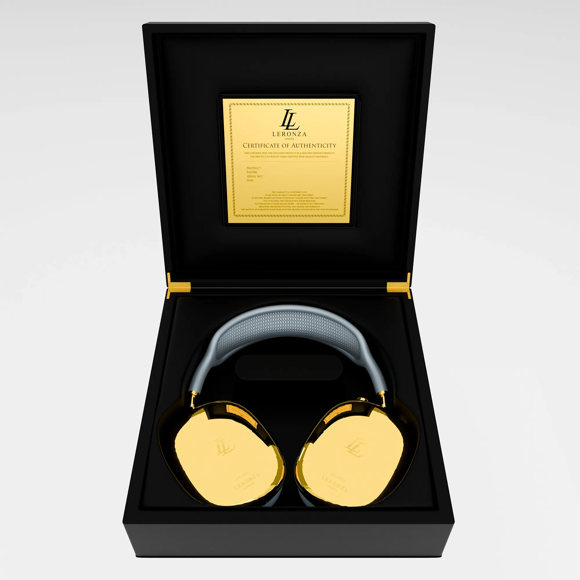 24K Gold Apple AirPods Max 2 Blue – Ultimate Luxury Finish