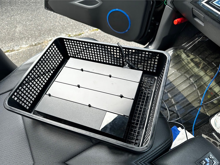 ワゴンRのSONY BDP-S1500・ブルーレイプレーヤー取り付け・松川浦大橋