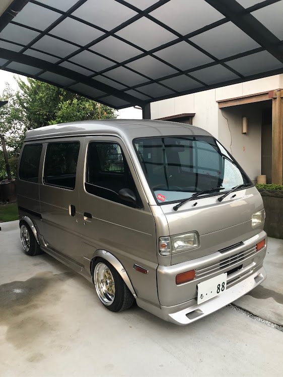 エブリイバンの#エブリィ#DE51V#51エブリィ#シャコタン#旧車#旧箱車