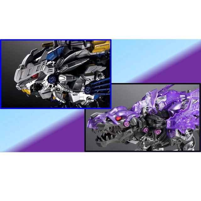 ゾイドワイルド ライガー・ジ・アーサー＋デスレックス 紫龍形態