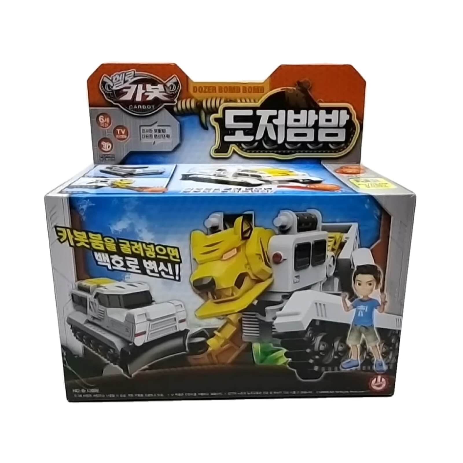 ハローカーボット ドーザーボムボム 韓国自動変身ロボットおもちゃ玩具