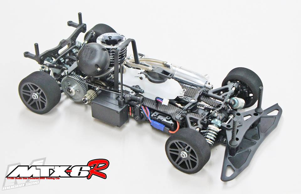 エンジン1/10ツーリングカー無限精機MTX6 無限精機 MTX6 シャーシ