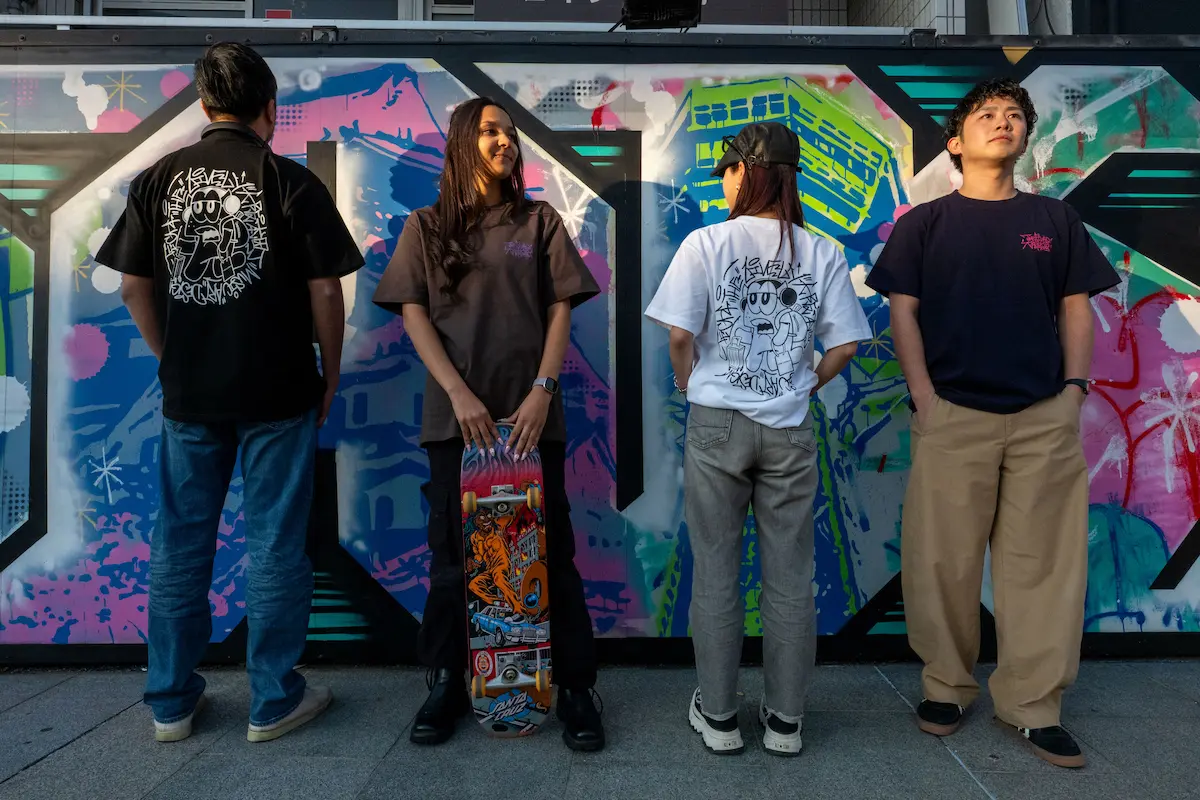 THE LIVELY 大阪本町」にて、大阪を代表するグラフィティアーティスト