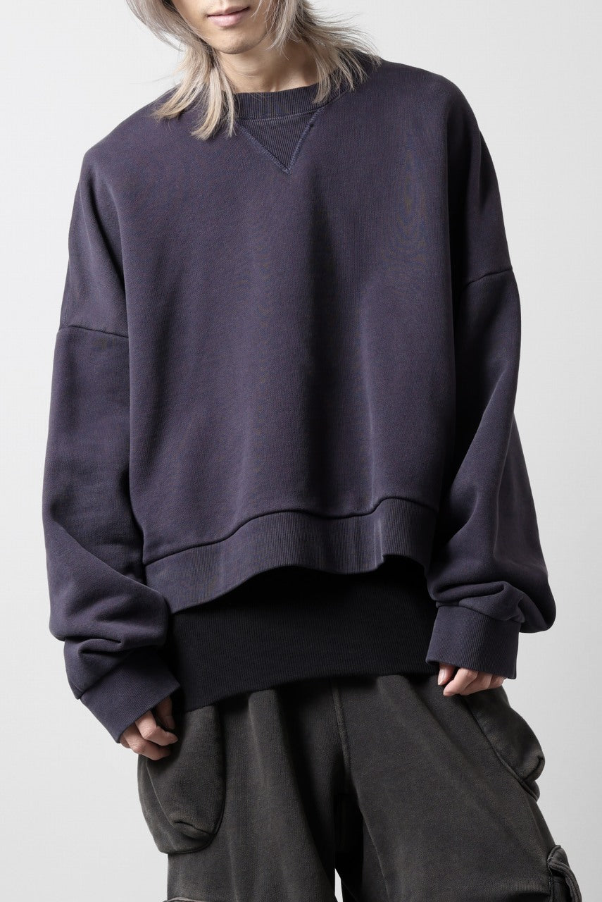 entire studios BOX CREW SWEAT PULLOVER (INK)の商品ページ