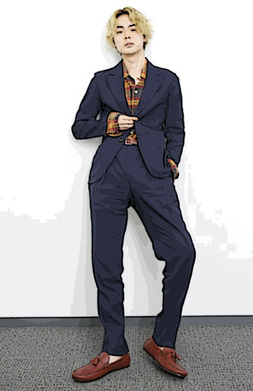 トレンド俳優【菅田将暉】スーツの着こなしに迫る！〜寒色系編