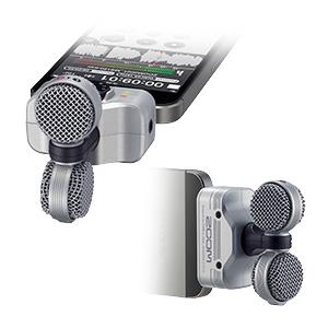 Amazon | ZOOM ズーム MSステレオマイクロフォン iPhone / iPad 用 iQ7