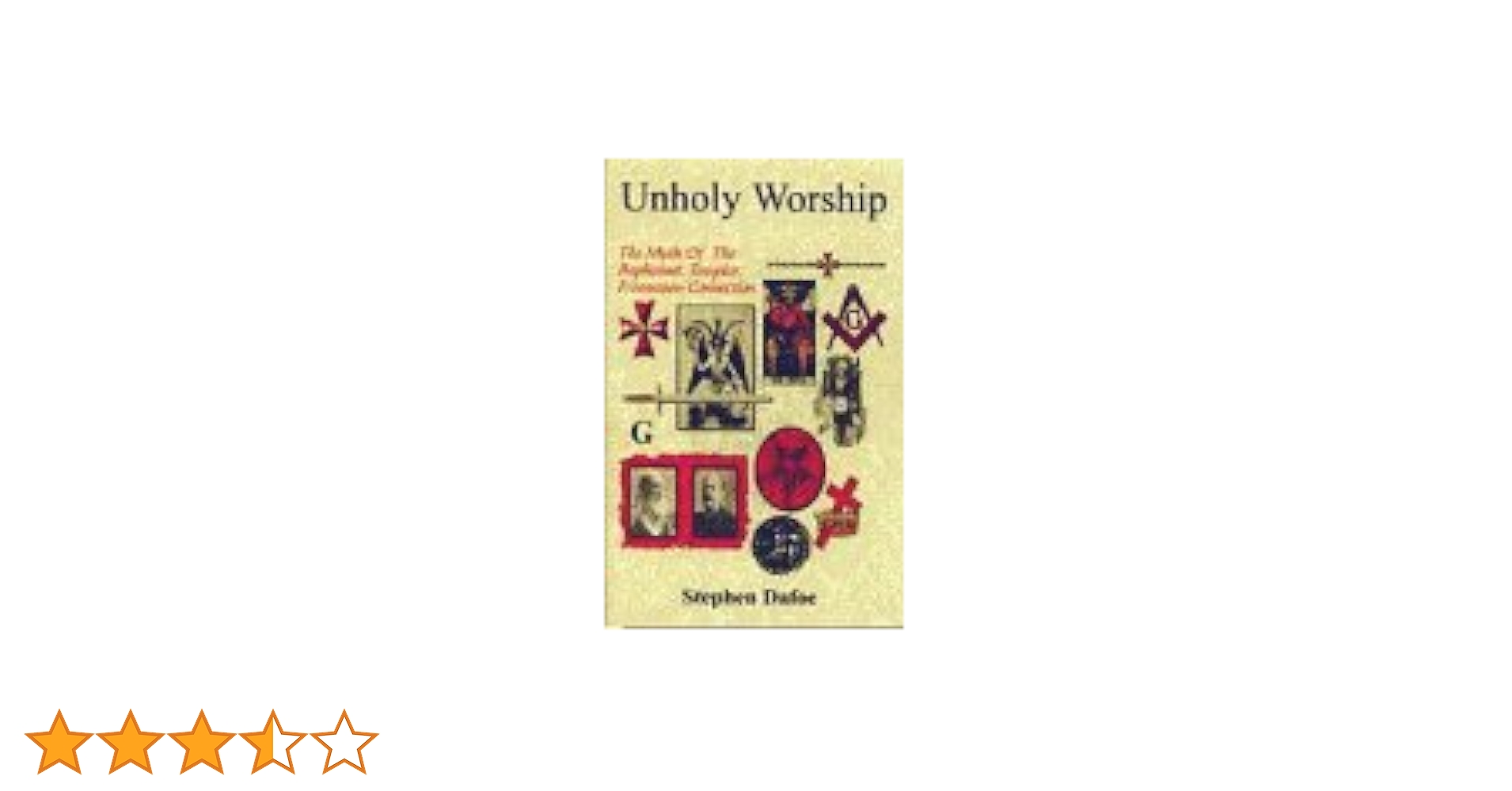 洋書 Unholy Worship? Myth of Bapt/Dafoe 洋書 Unholy Worship? Myth