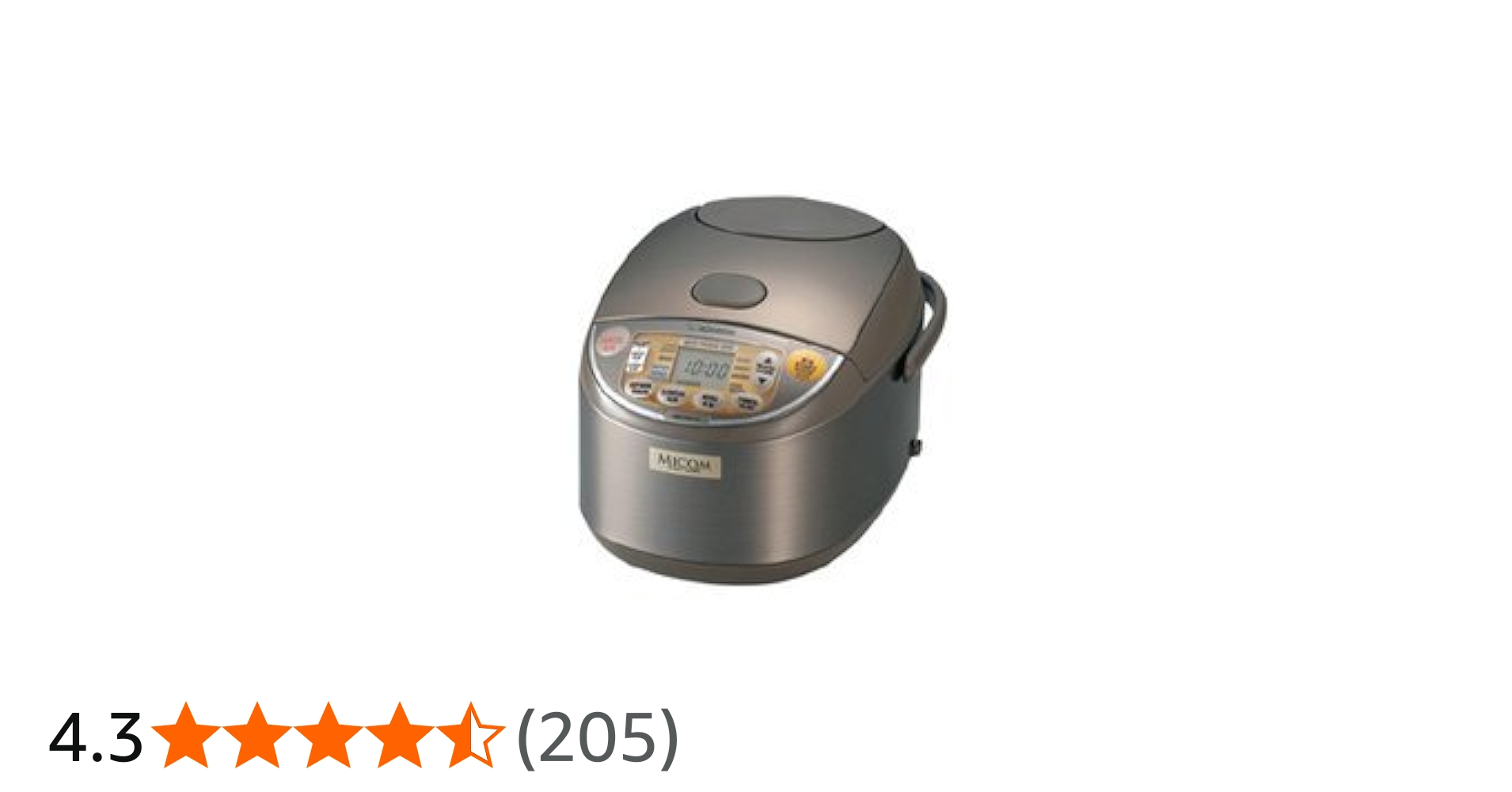 Amazon | 象印 海外向け炊飯器 極め炊き 10合/220-230V NS-YMH18