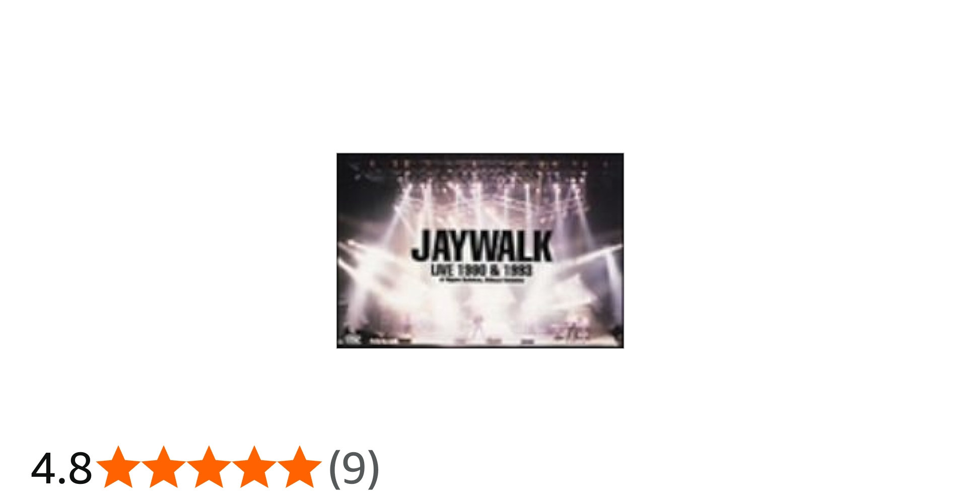 Amazon.co.jp: LIVE 1990 & 1993 [DVD] : JAYWALK, JAYWALK: DVD