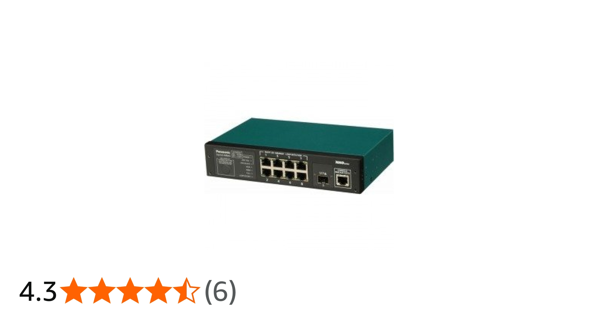 Amazon | パナソニックEWネットワークス SwitchーM8eG PN28080K
