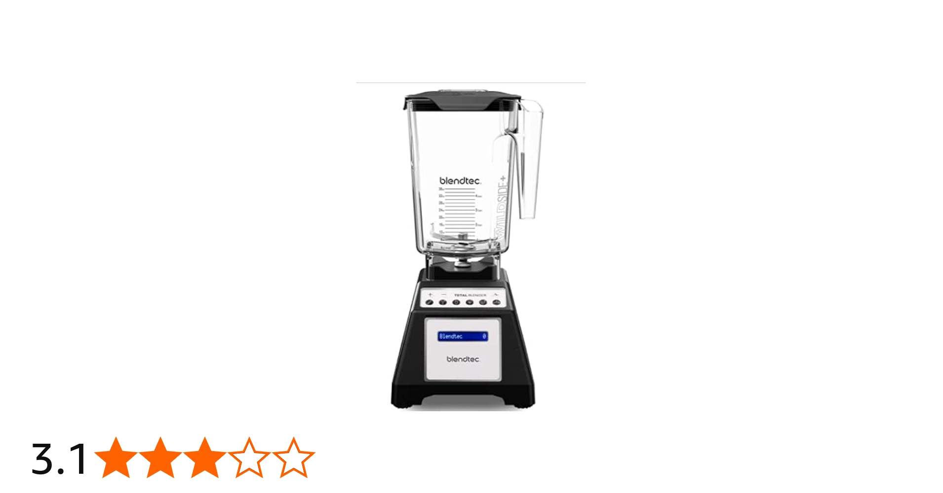 Blendtec Total Classic Original Blender with WildSide Jug