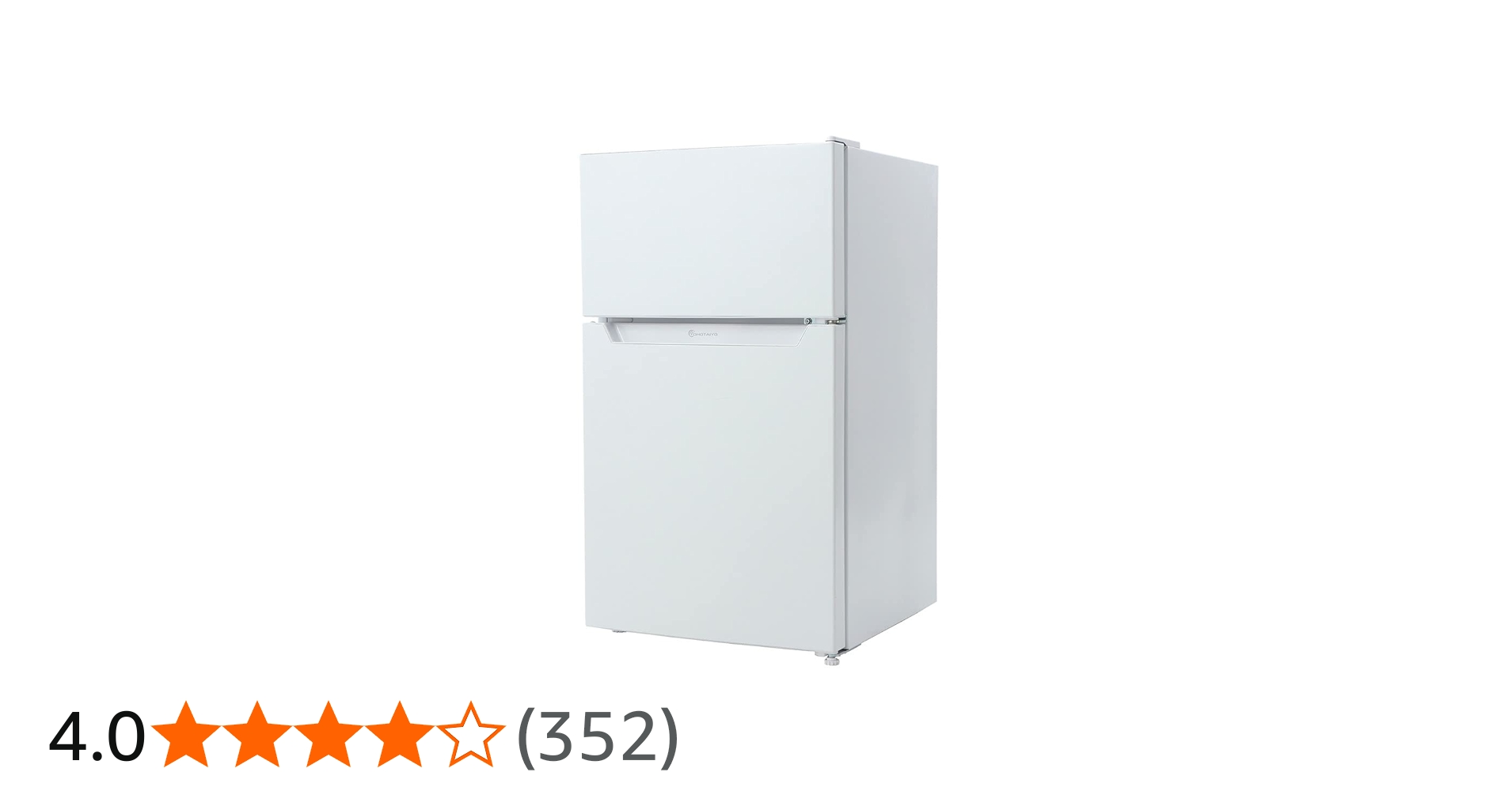 Amazon | TOHOTAIYO 2ドア冷蔵庫 87L 直冷式 (ホワイト) | TOHOTAIYO