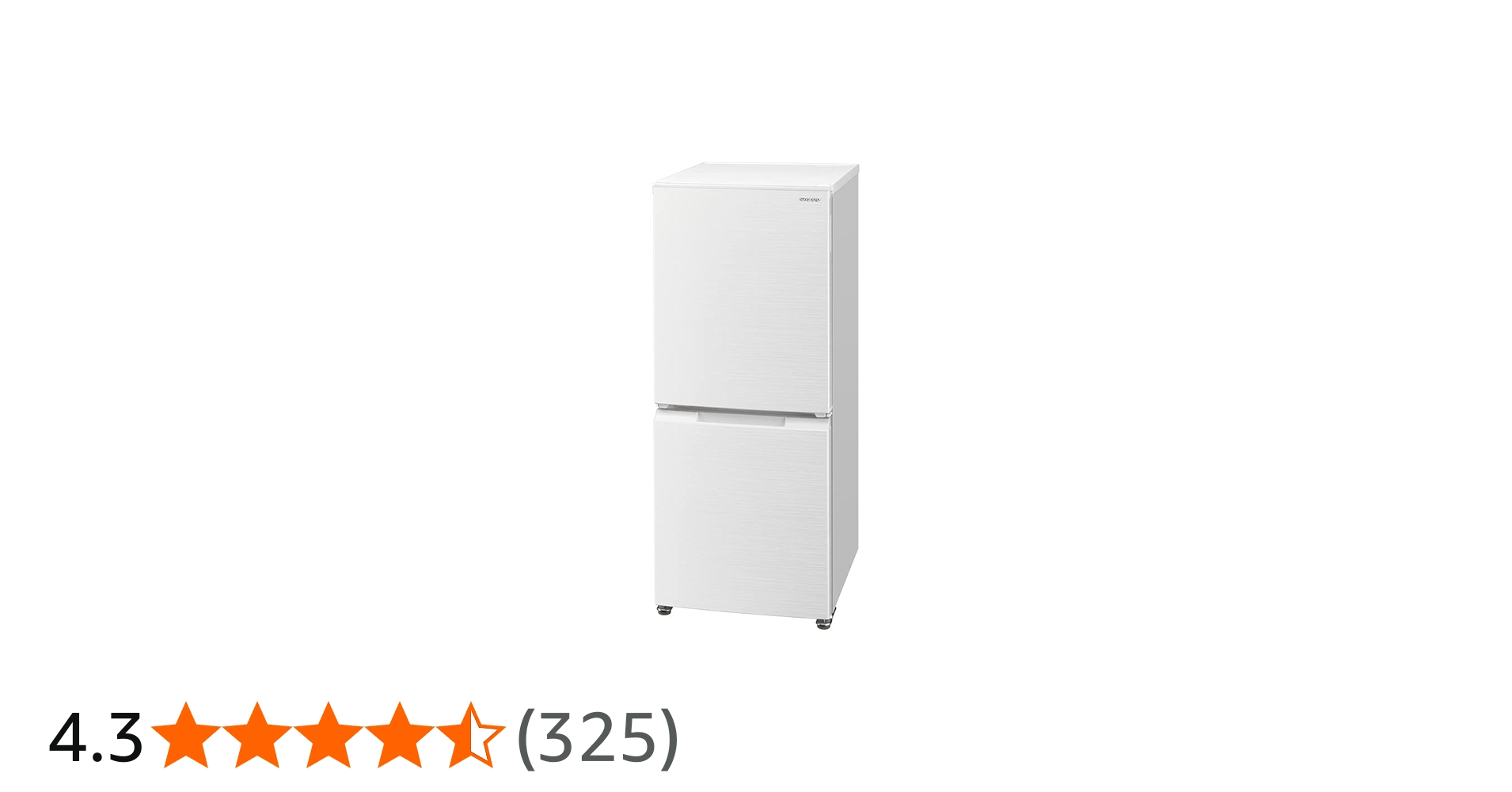 Amazon | シャープ SHARP 冷蔵庫(幅49.5cm) SJ-D15H-W 152L つけかえ