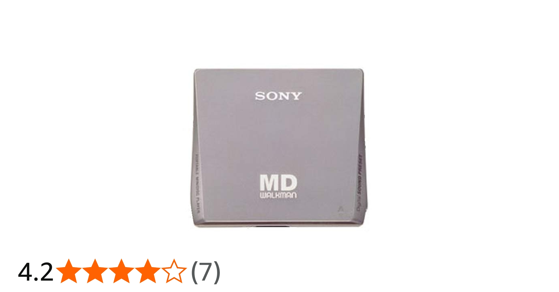 Amazon | SONY ソニー MZ-E75 ポータブルMDプレーヤー （MD再生専用機