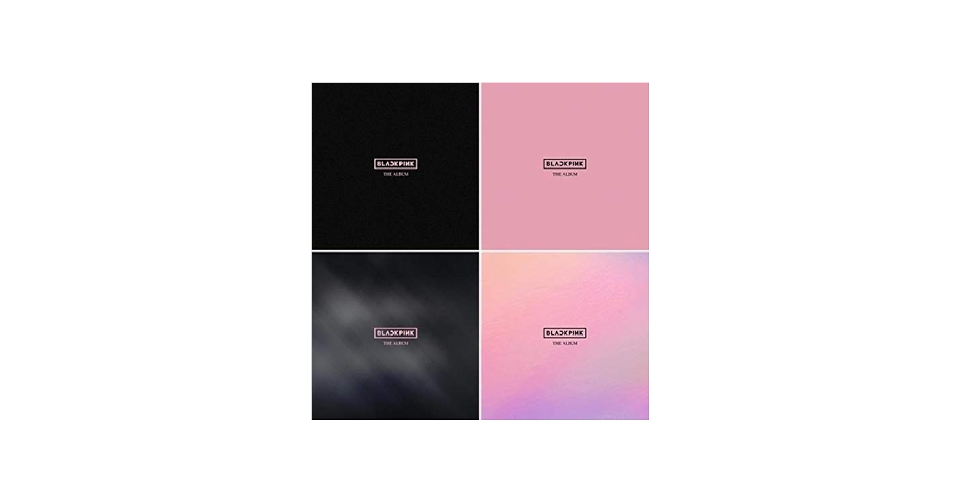 Amazon.com : Blackpink The Album 1st Full Album Random Version CD+