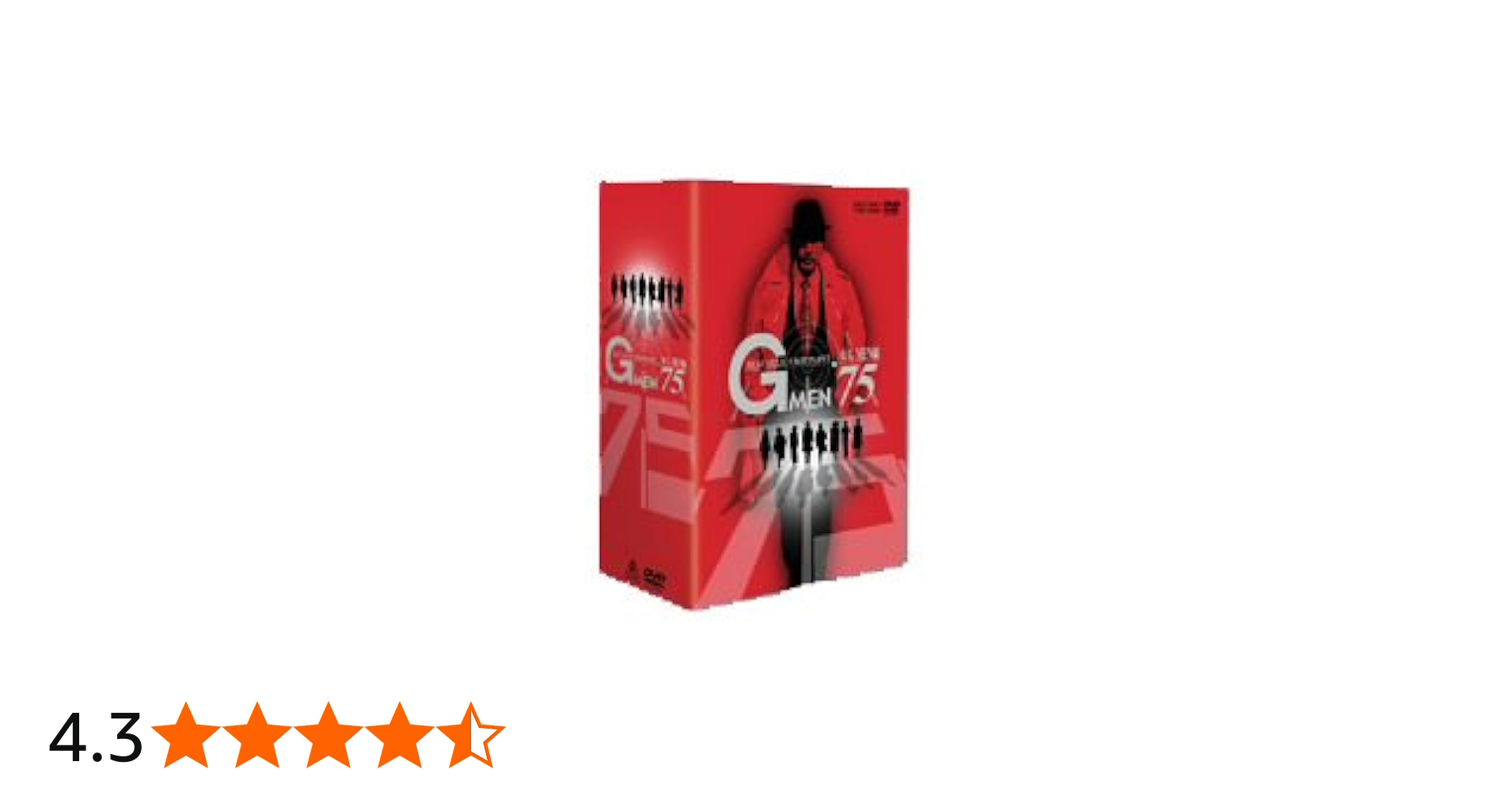 G MEN 75 BEST SELECT BOX DVDセット 初回生産限定 Gメン 75～BEST