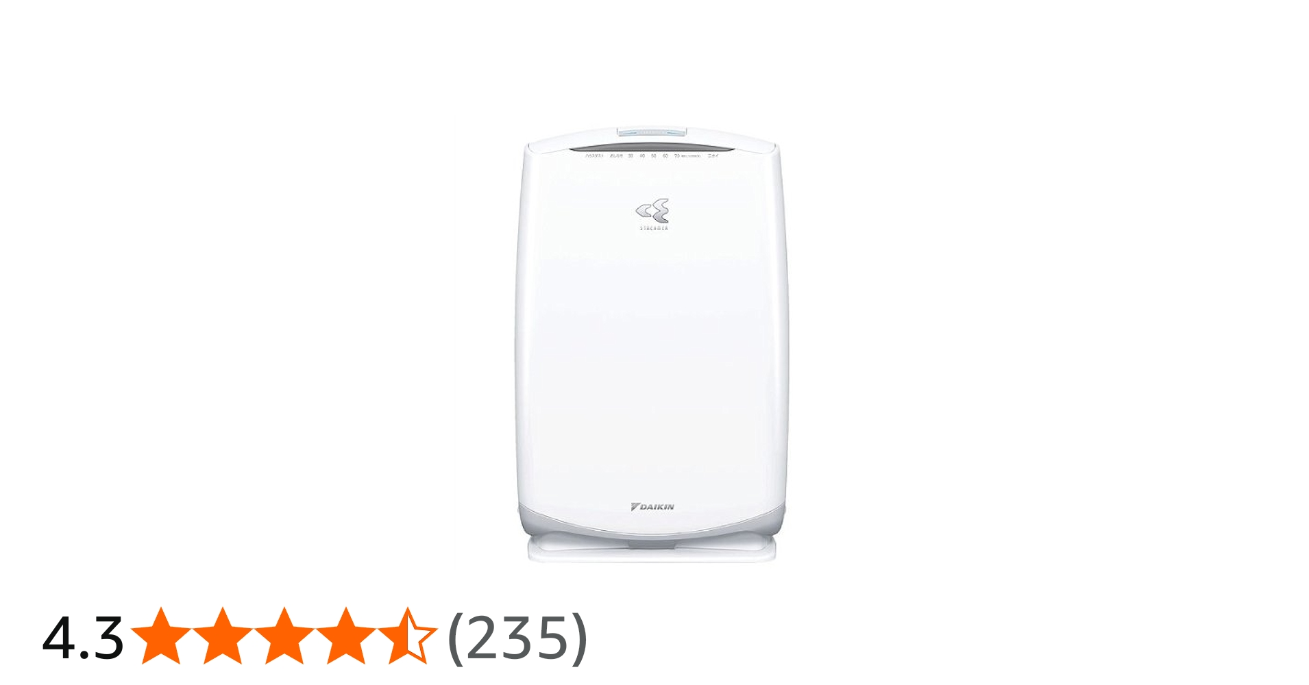 Amazon.co.jp: ダイキン(DAIKIN) 加湿空気清浄機「うるおい光