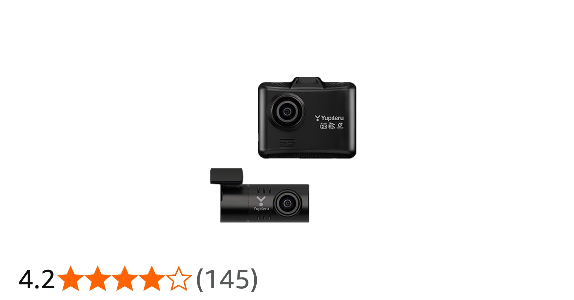 Amazon.co.jp: 【ユピテル Web限定 Y-116c】前後 2カメラ ドライブ