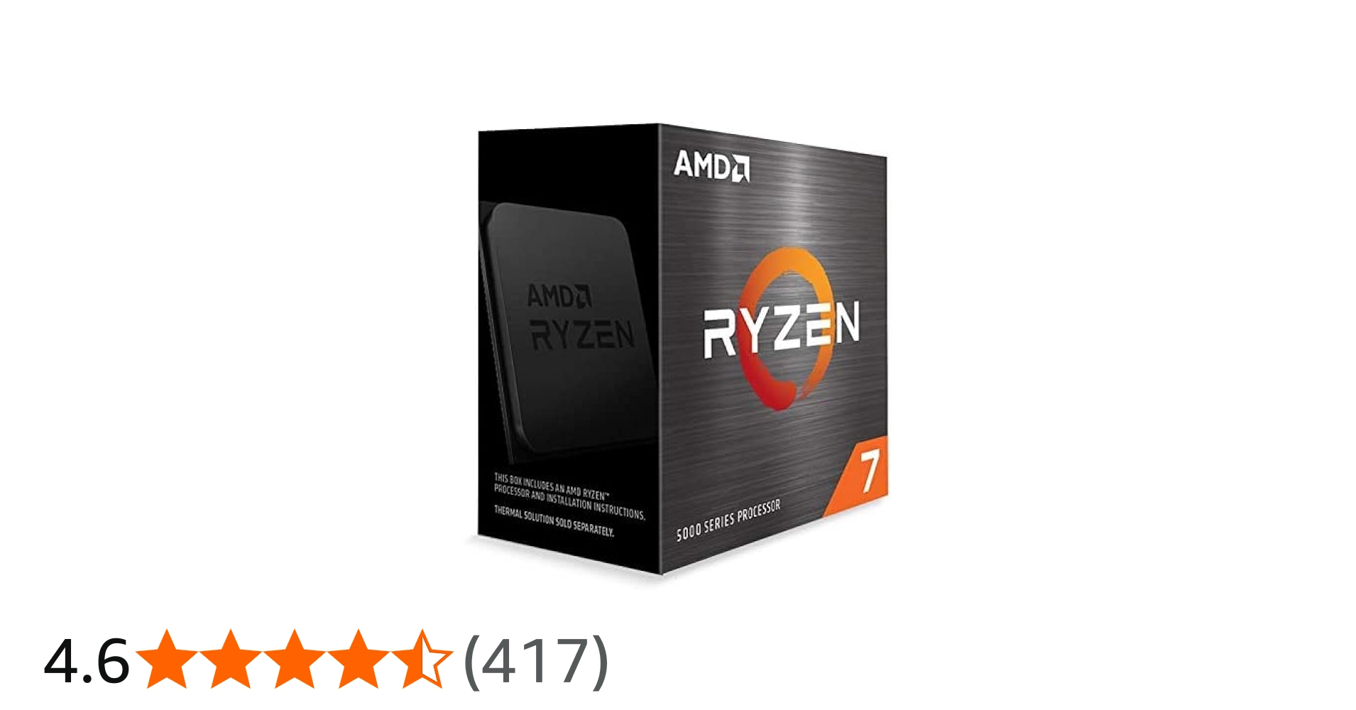 Amazon | AMD Ryzen 7 5700X without cooler 3.4GHz 8コア / 16