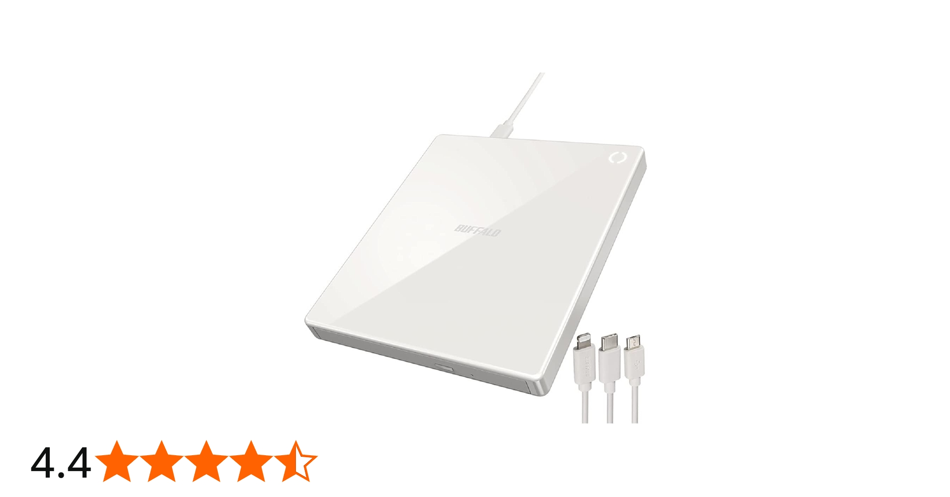 Amazon | バッファロー RR-C1-WH(ホワイト) スマートフォン用CD