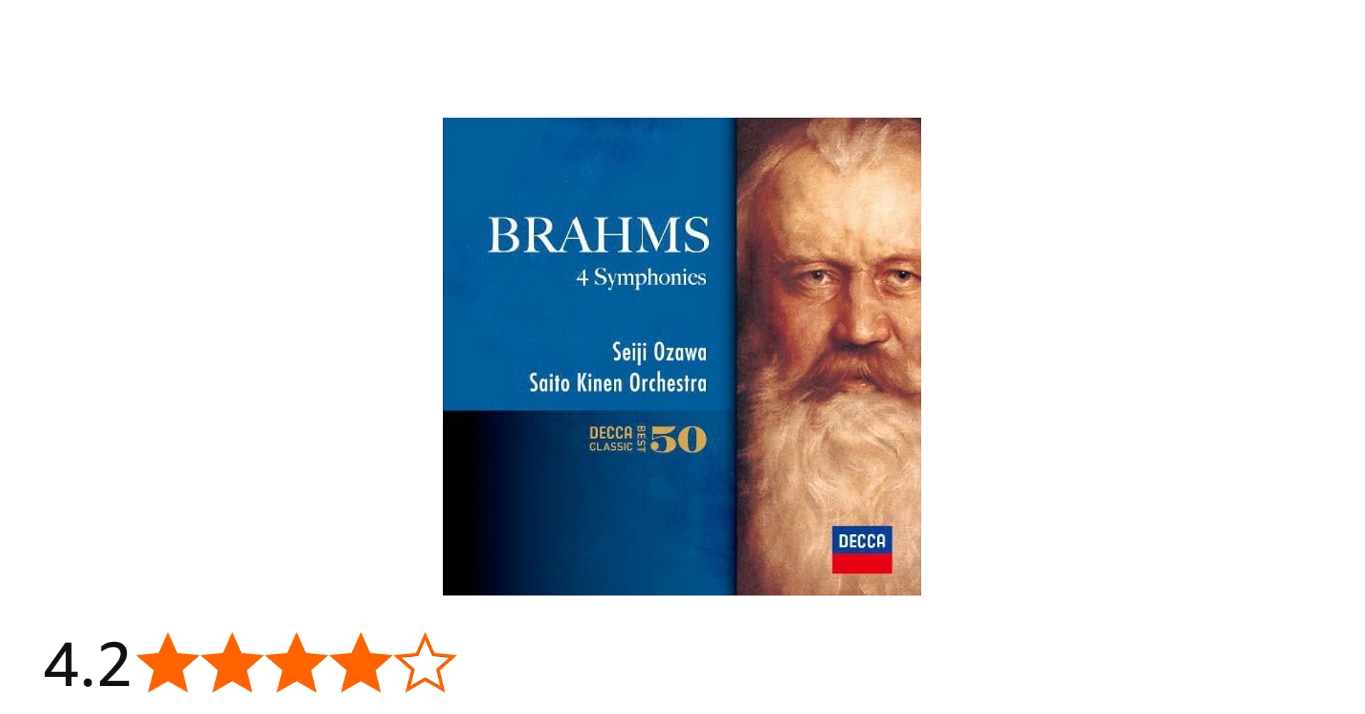 Amazon.co.jp: ブラームス:交響曲全集 (2枚組): ミュージック