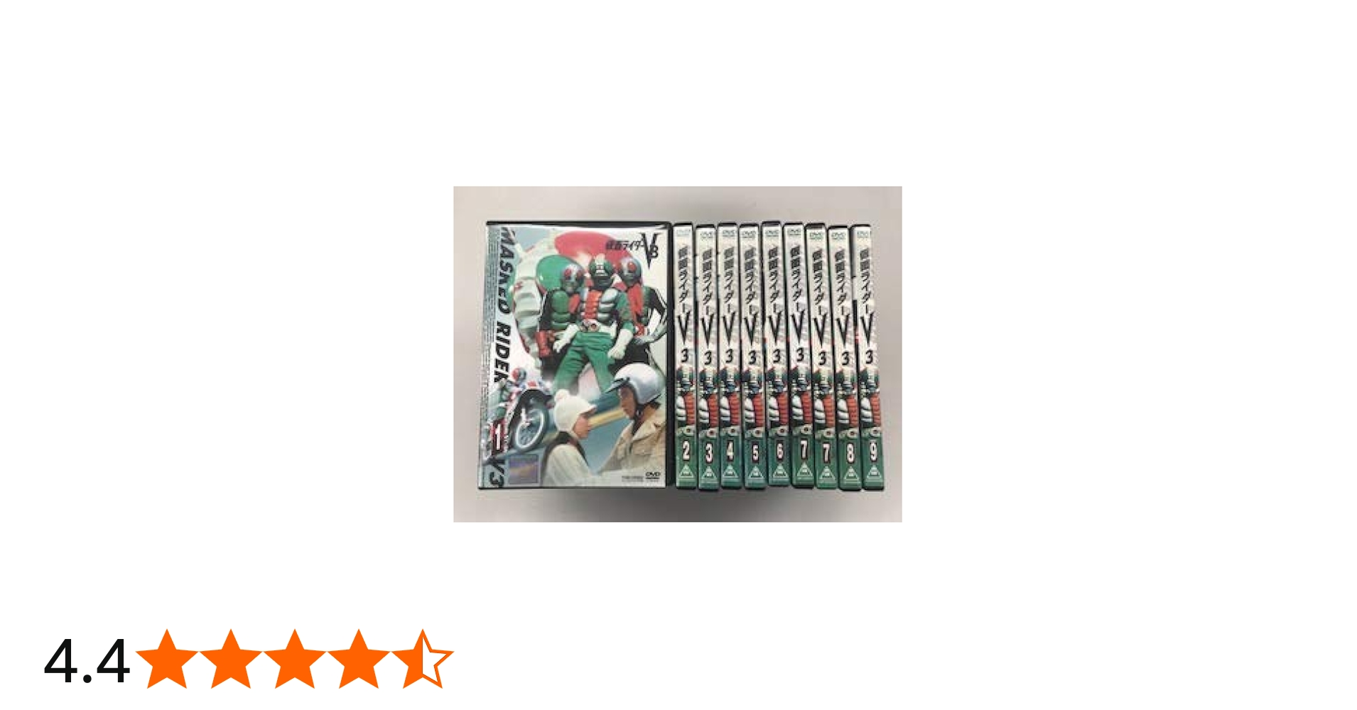 Amazon.co.jp: 仮面ライダーV3 【レンタル落ち】全9巻セット : DVD