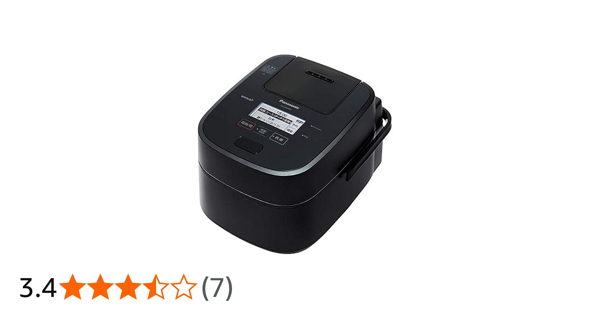 Amazon | パナソニック スチーム&可変圧力IH炊飯ジャー(5．5合炊き) W