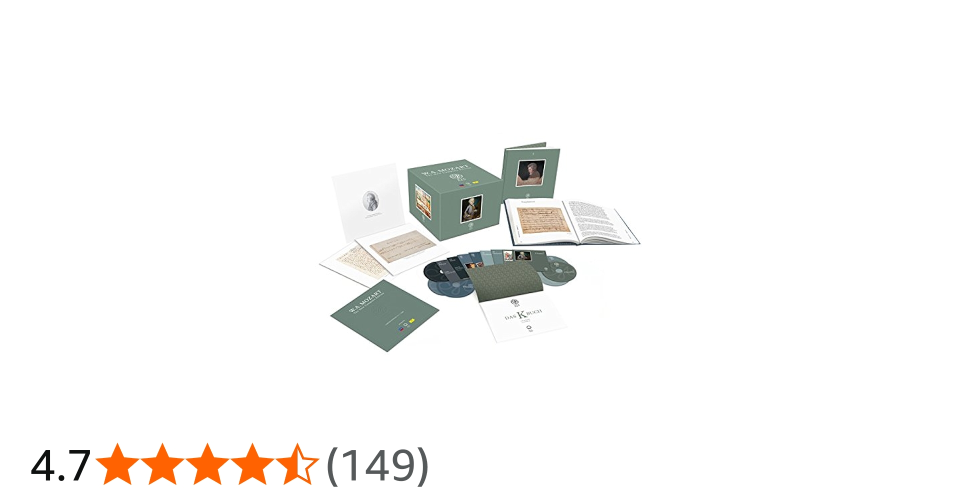 Amazon.co.jp: Mozart: 225 The New Complete Edition (日本語版