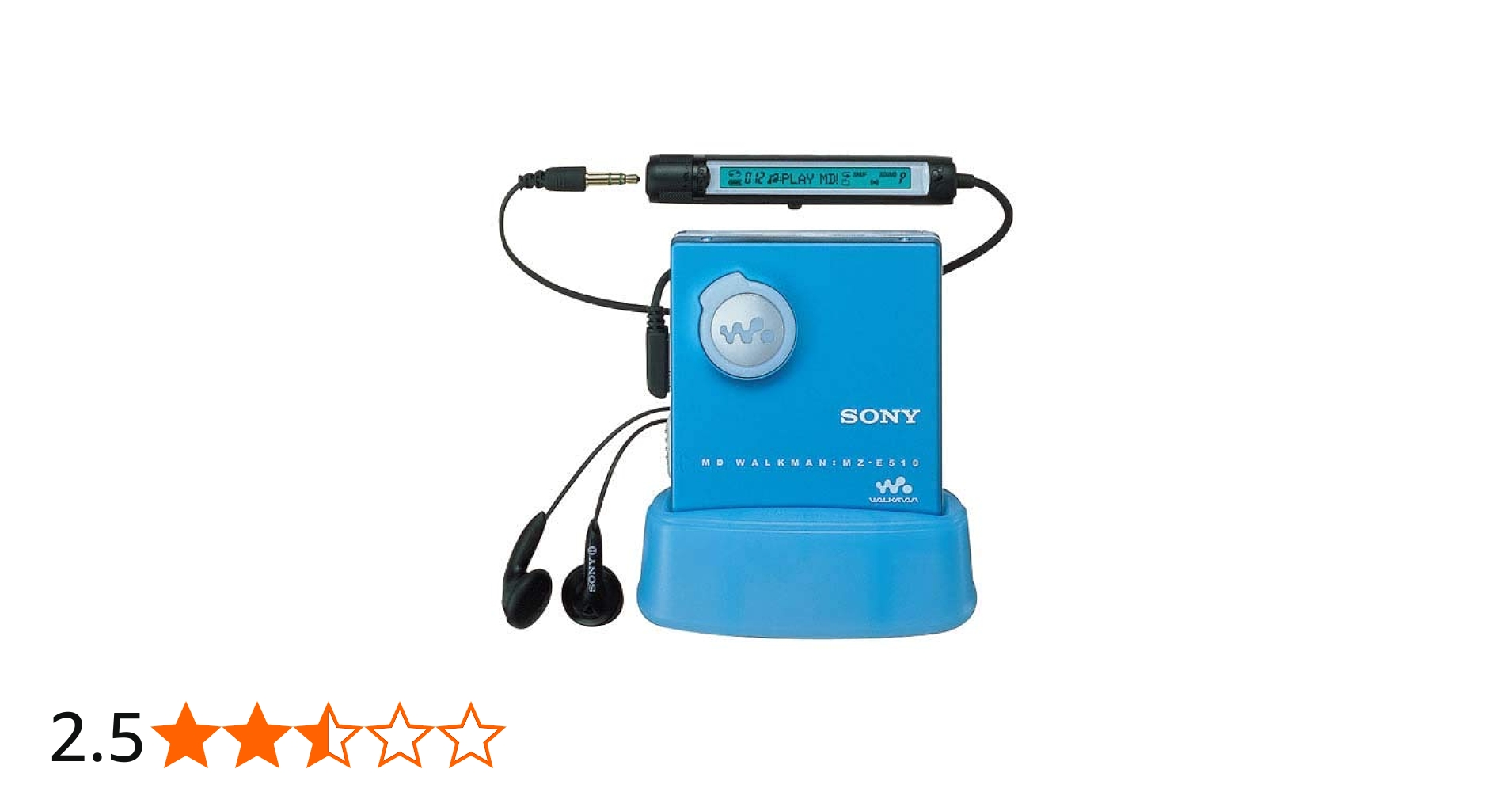 Amazon.co.jp: SONY MZ-E510 L MDウォークマン (ブルー) : 楽器・音響機器