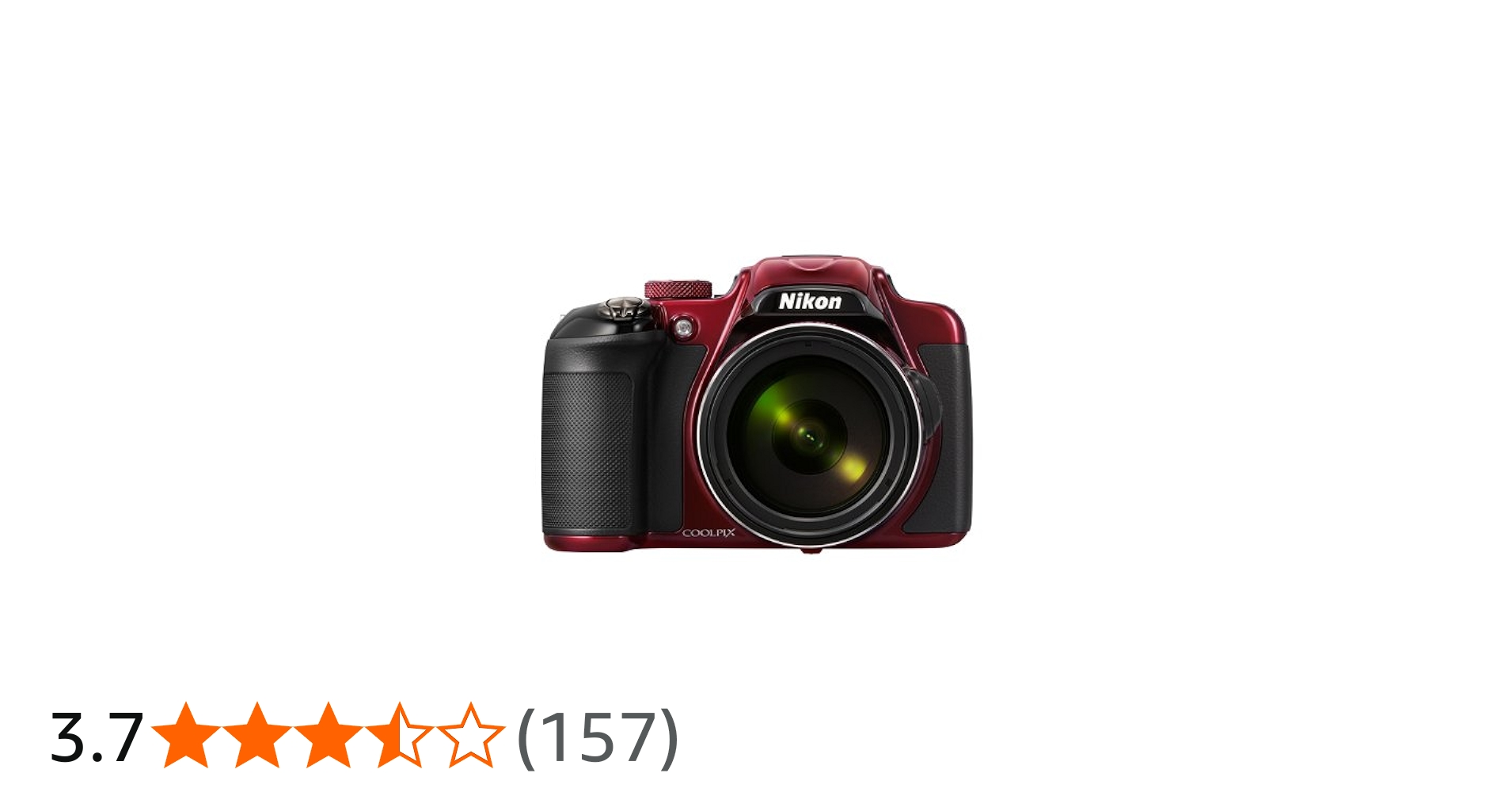 Amazon | Nikon デジタルカメラ P600 光学60倍 1600万画素 レッド
