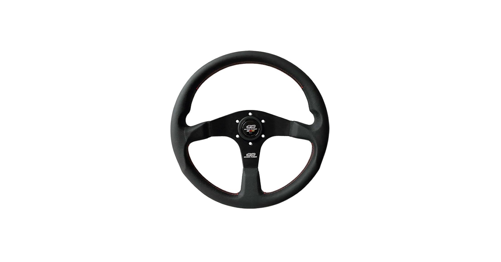 Amazon.co.jp: MUGEN 無限 ステアリングホイール (レザータイプ) 53100