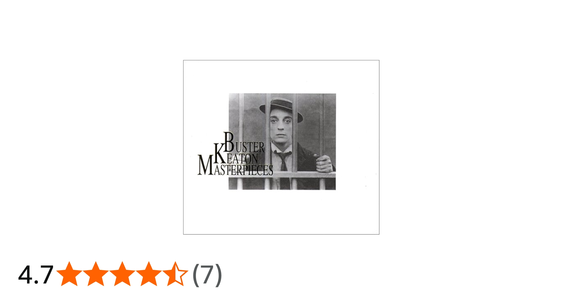 Amazon.co.jp: BUSTER KEATON MASTERPIECIES キートンDVD-BOX
