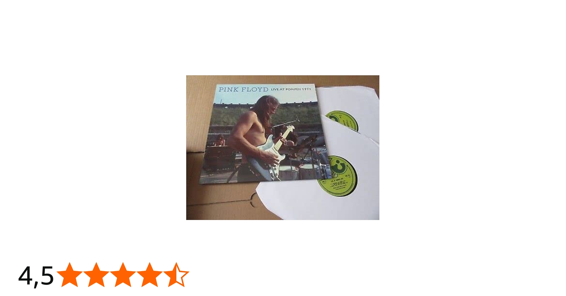 PINK FLOYD LIVE AT POMPEII 1971 - 2 LP: Pink Floyd: Amazon.fr: CD