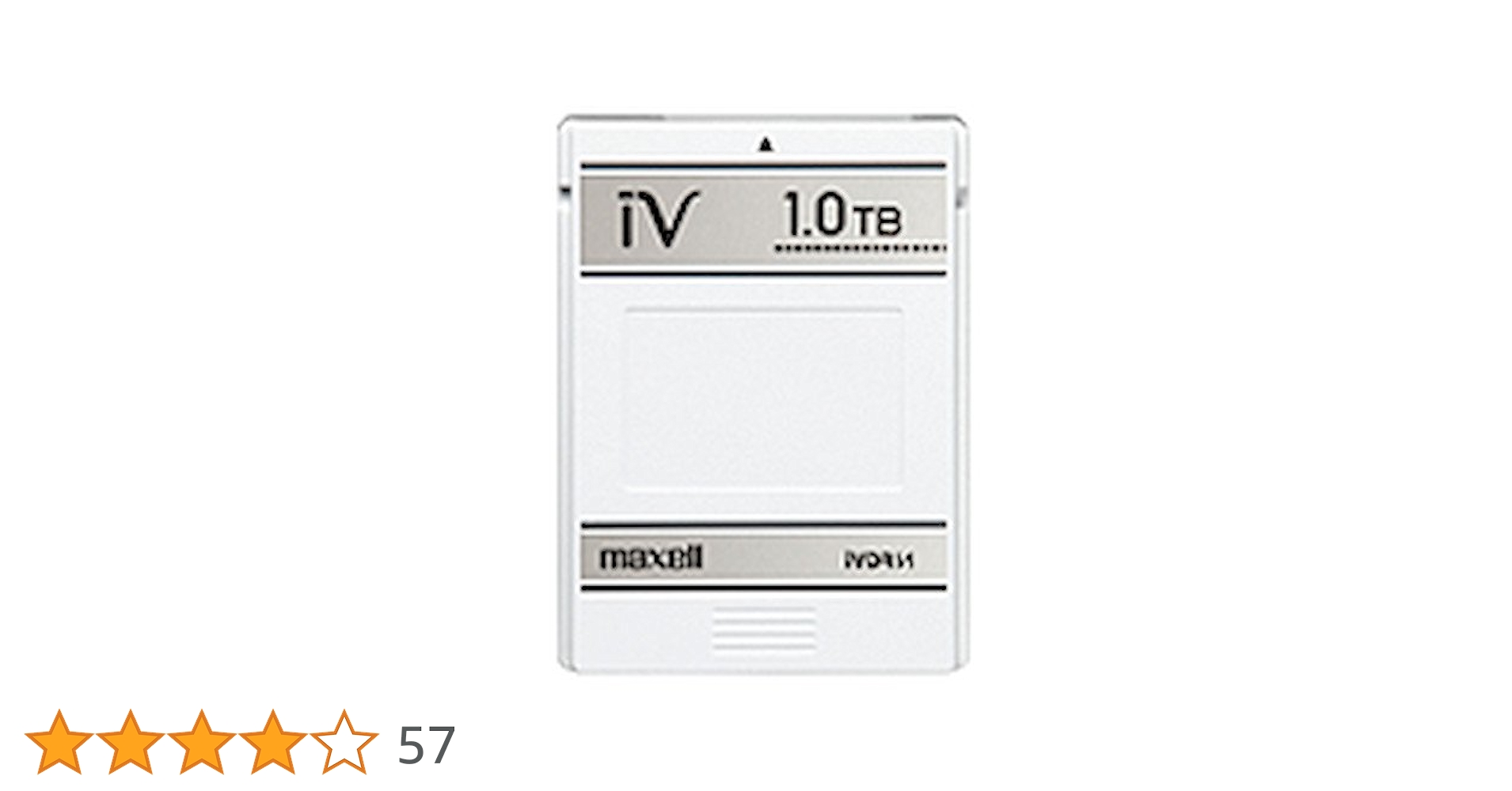 maxell iVDR-S カセットハードディスク【アイヴィ】1TB 1個 【公式通販】