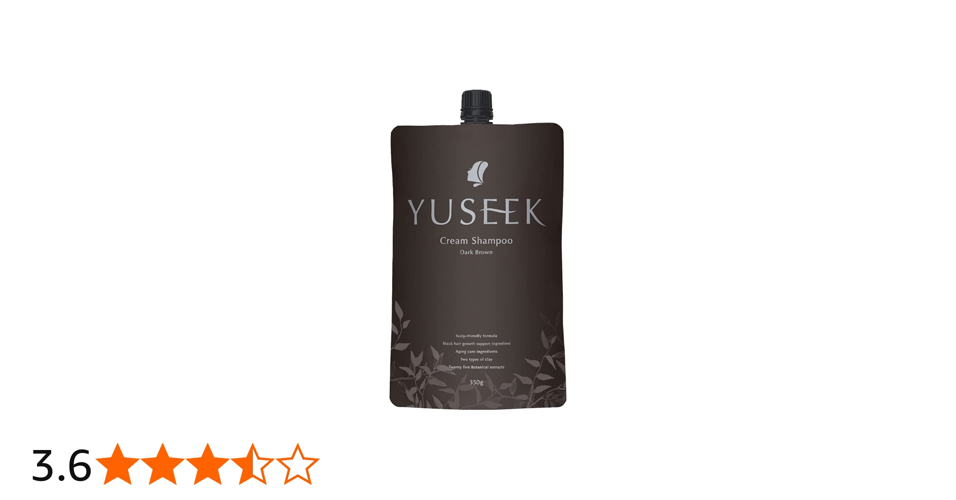 Amazon | YUSEEK クリームシャンプー 白髪用ヘアマニキュア 黒染め