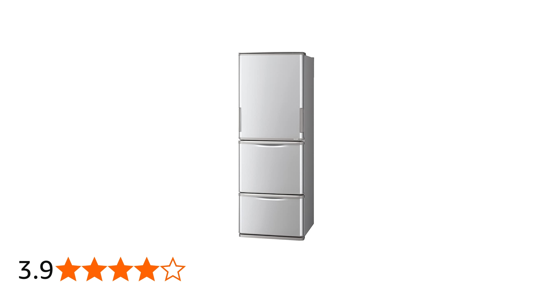 Amazon.co.jp: シャープ 冷蔵庫 幅60cm 350L SJ-W358K-S プラズマ