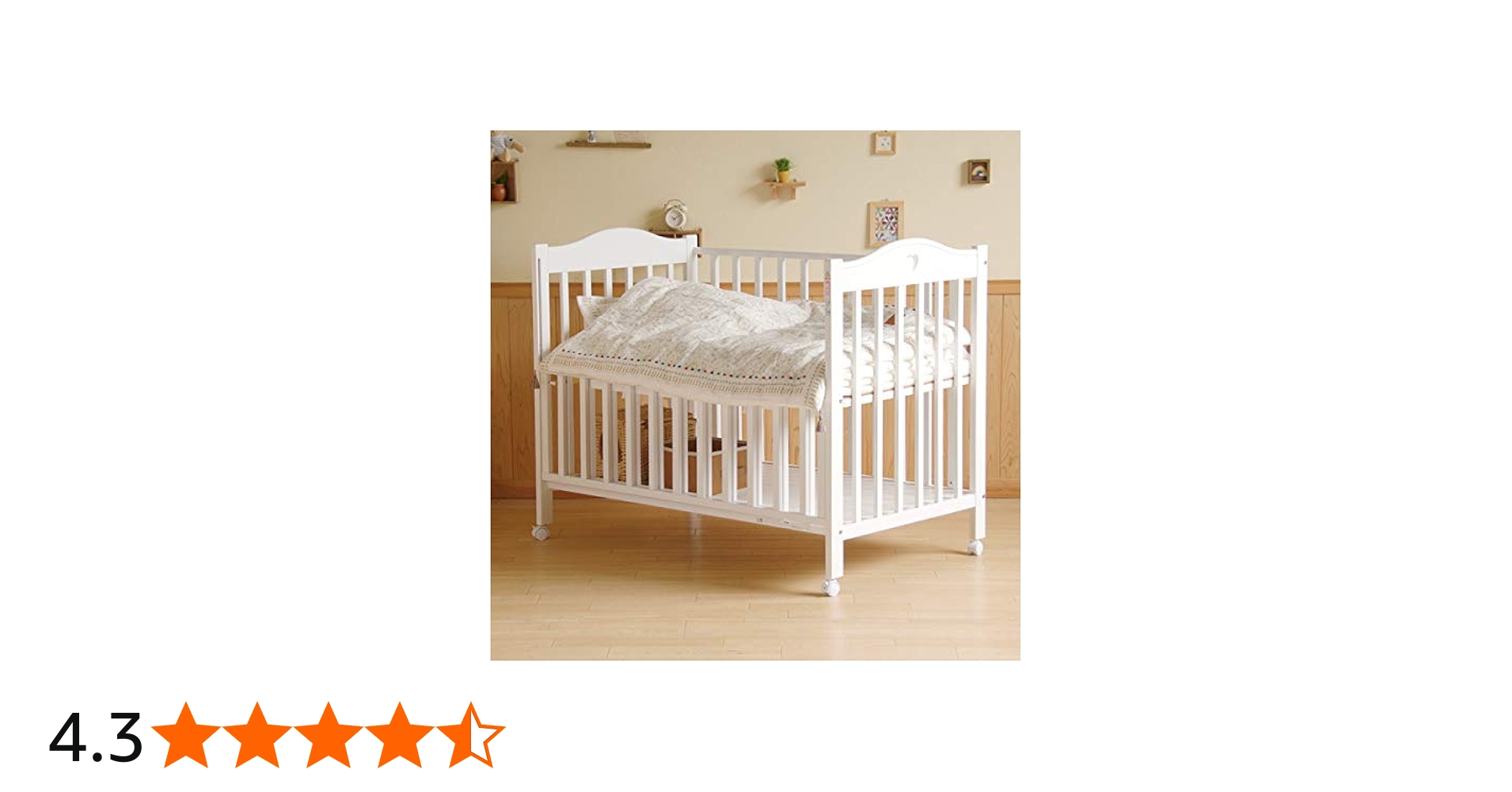 Amazon.co.jp: ベビーベッド「プロヴァンス」 日本製 ベビーベッド