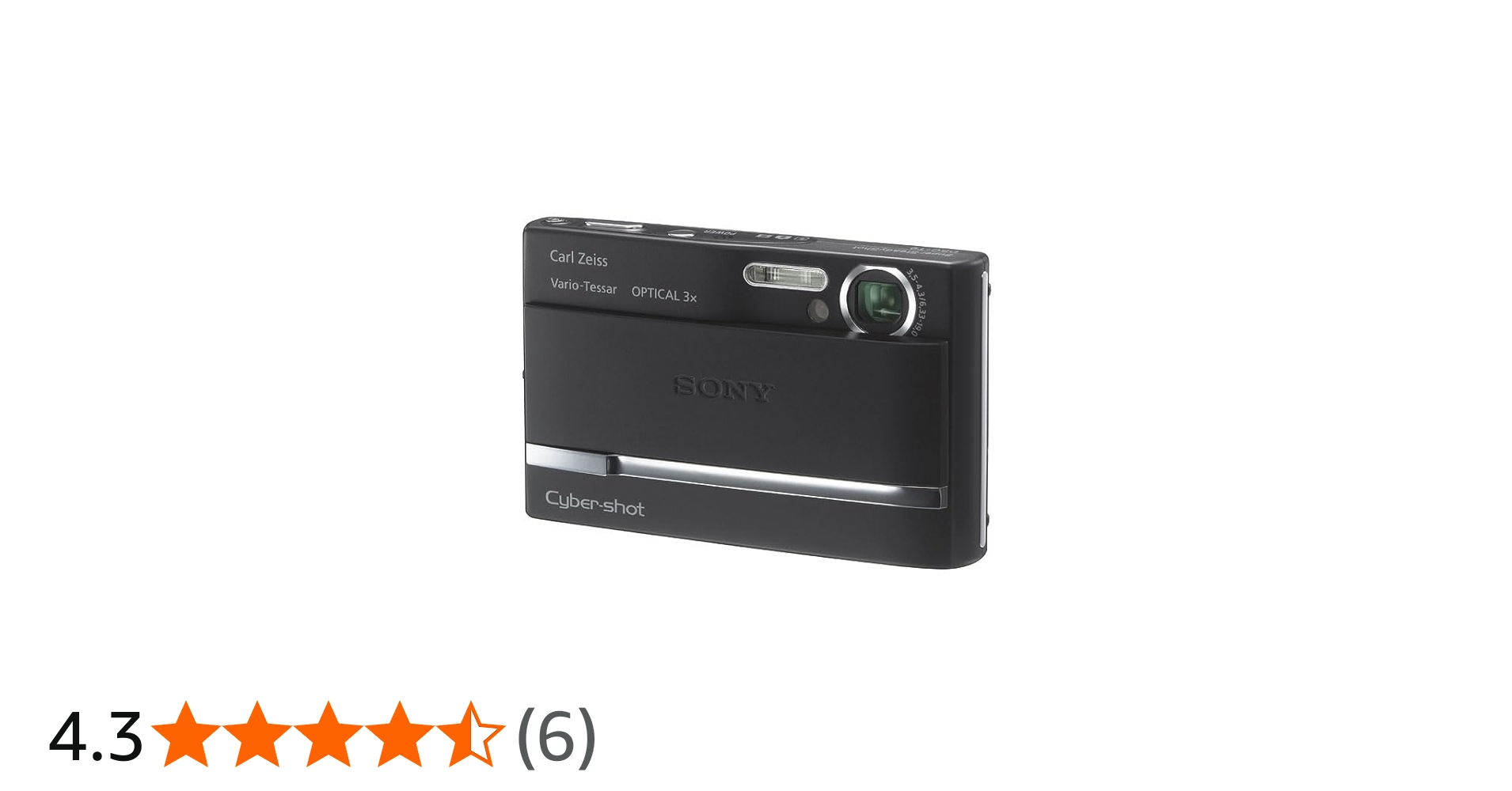 Amazon | SONY サイバーショット DSC-T9 B (600万画素 3倍ズーム