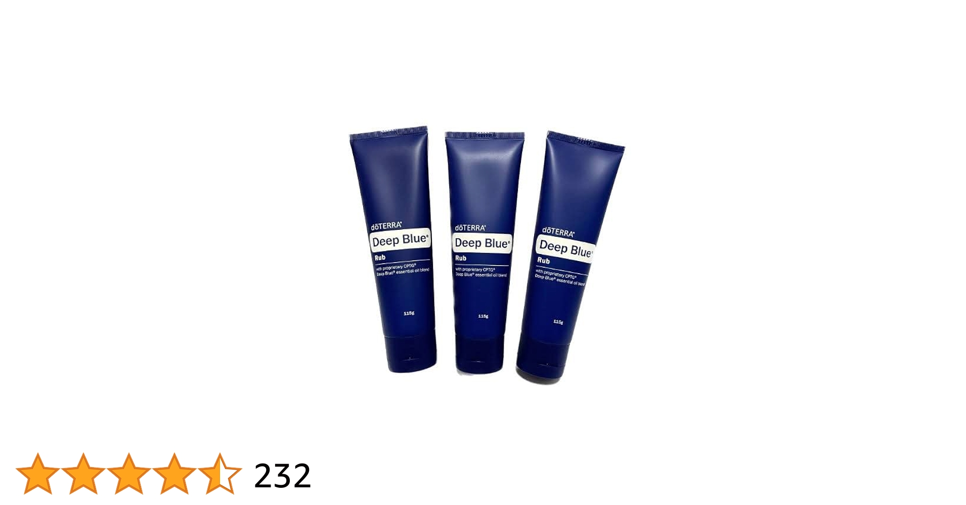 dōTERRA Deep Blue Rub 115g 3本セット doTERRAディープブルーラブ 3本