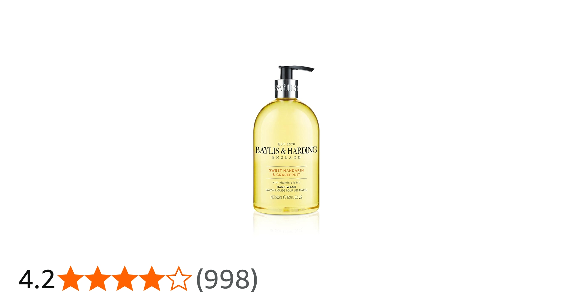 Amazon.co.jp: Baylis & Harding Sweet Mandarin & Grapefruit Hand