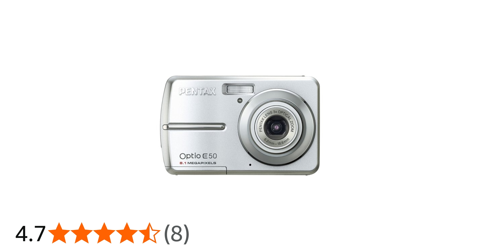 Amazon | PENTAX デジタルカメラ OPTIO E50 シルバー 810万画素 光学3