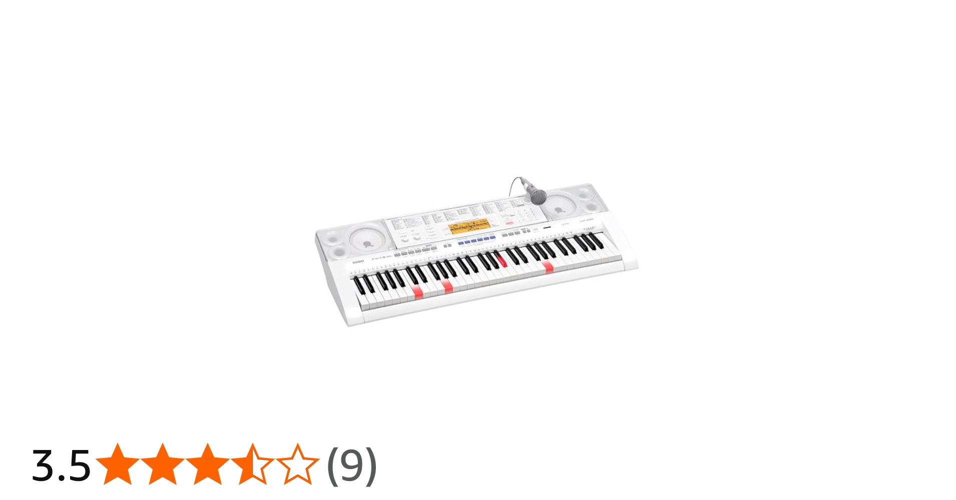 Amazon.co.jp: CASIO 光ナビゲーションキーボード(61鍵盤) LK-205 LK