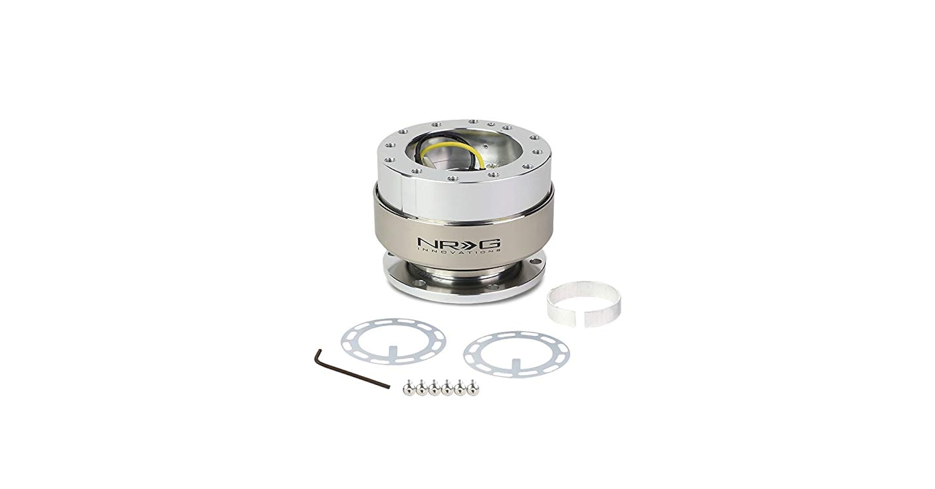 NRG SRK-200-1SL ステアリングハブ SFI認証 シルバー 楽天市場