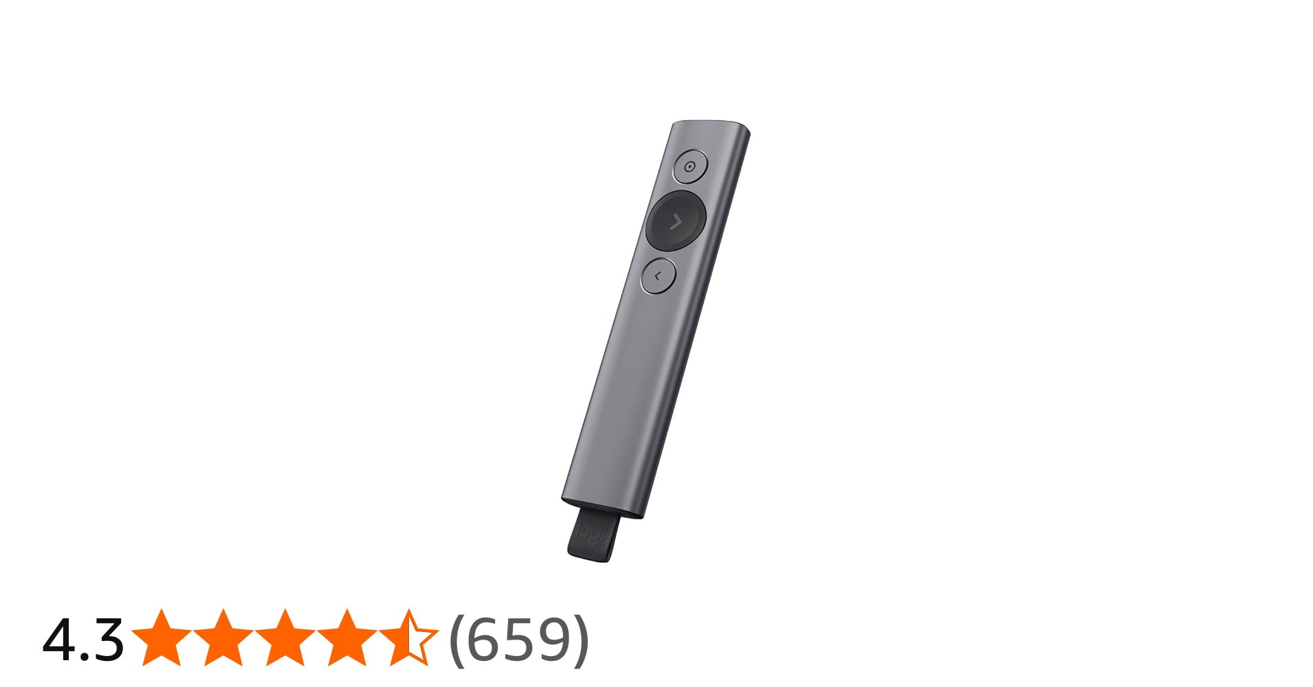 Amazon.co.jp: ロジクール ポインター R1000SL スレート プレゼンター