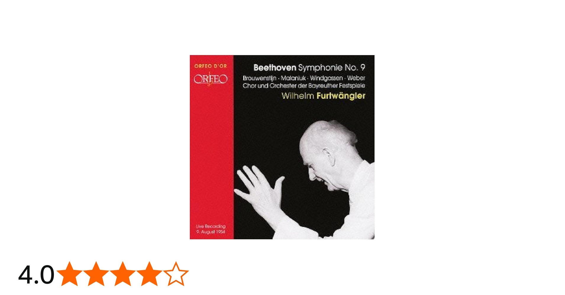 Amazon.co.jp: バイロイトの第九(1954): ミュージック