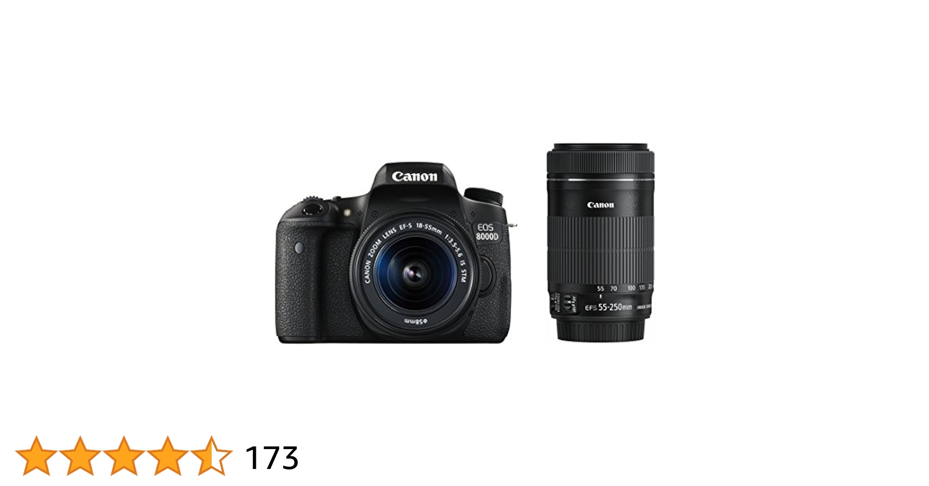 美品⭐️Canon EOS 8000D 超望遠ダブルレンズ⭐️Wi-Fi接続⭐️ ☘️