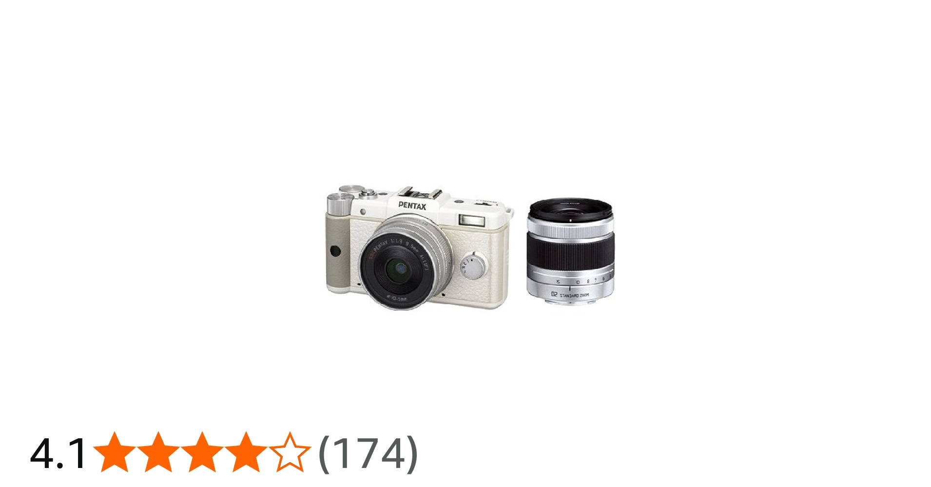 Amazon | PENTAX ミラーレス一眼 Q ダブルレンズキット ホワイト